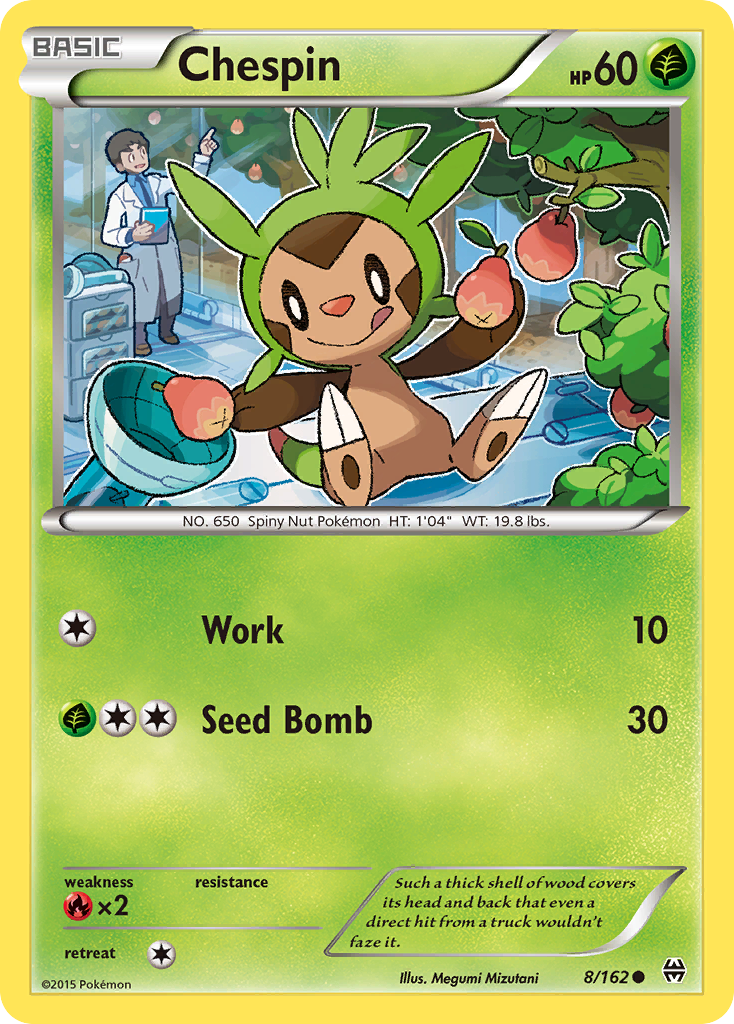 BREAKthrough Chespin #8/162